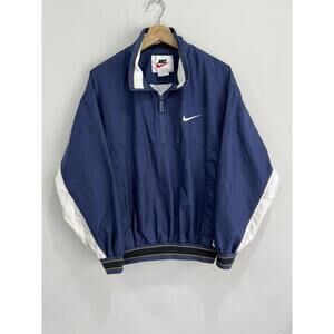 Vintate 90s Nike Pullover jacket swoosh check